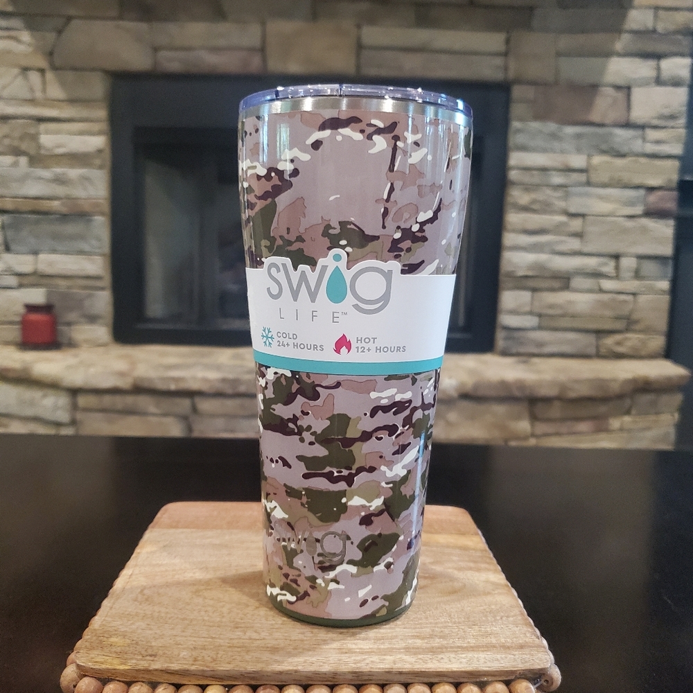 Duty Calls Camo Swig Tumbler-NWT